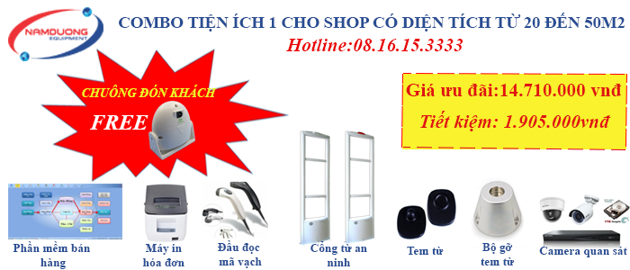 Combo tiện ích 1